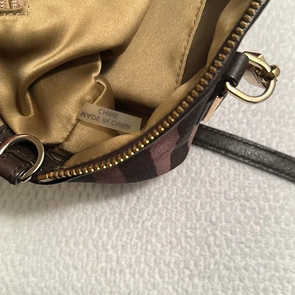 Coach Black and Brown Tote Bag with Zebra Print - Picture 9 of 15